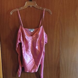 KODY BRAND Elegant Pink Women's Camisole Size Medium